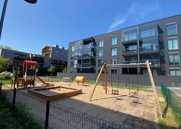 Апартаменты Brand New - Sea View - Balcony - Parking In Garage *