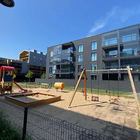 Apartment Brand New - Sea View - Balcony - Parking In Garage *
